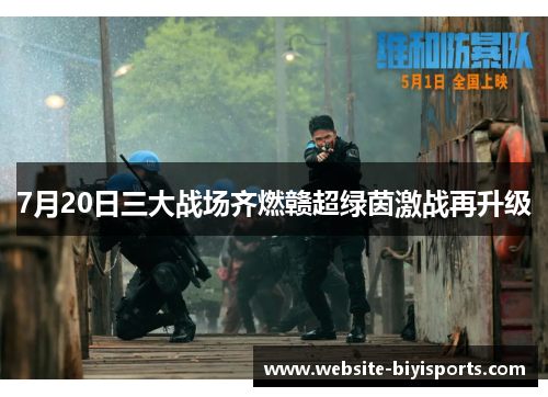 7月20日三大战场齐燃赣超绿茵激战再升级